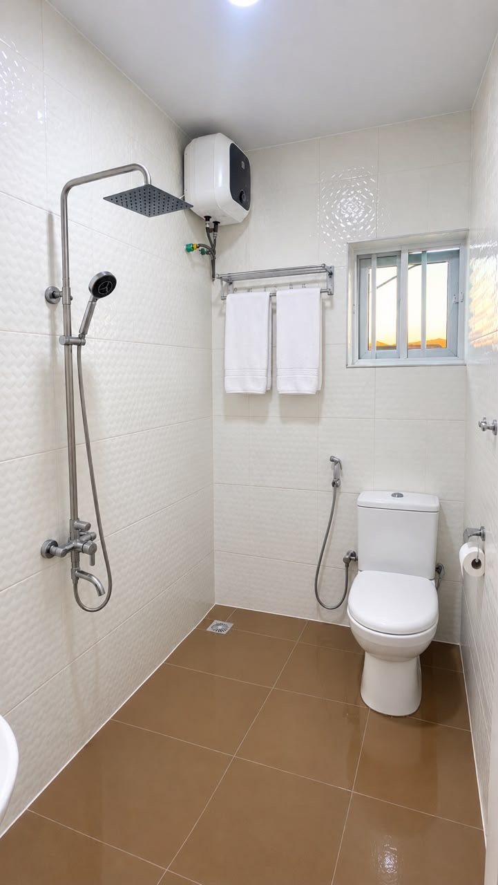 Standard Room: Bathroom view